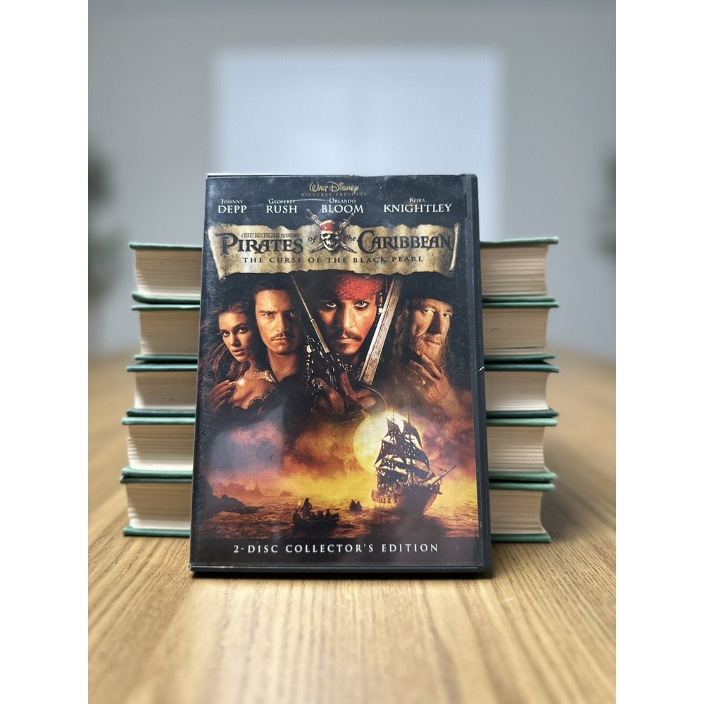 Pirates of the Caribbean: The Curse‎ of the Black Pearl (DVD, 2003)